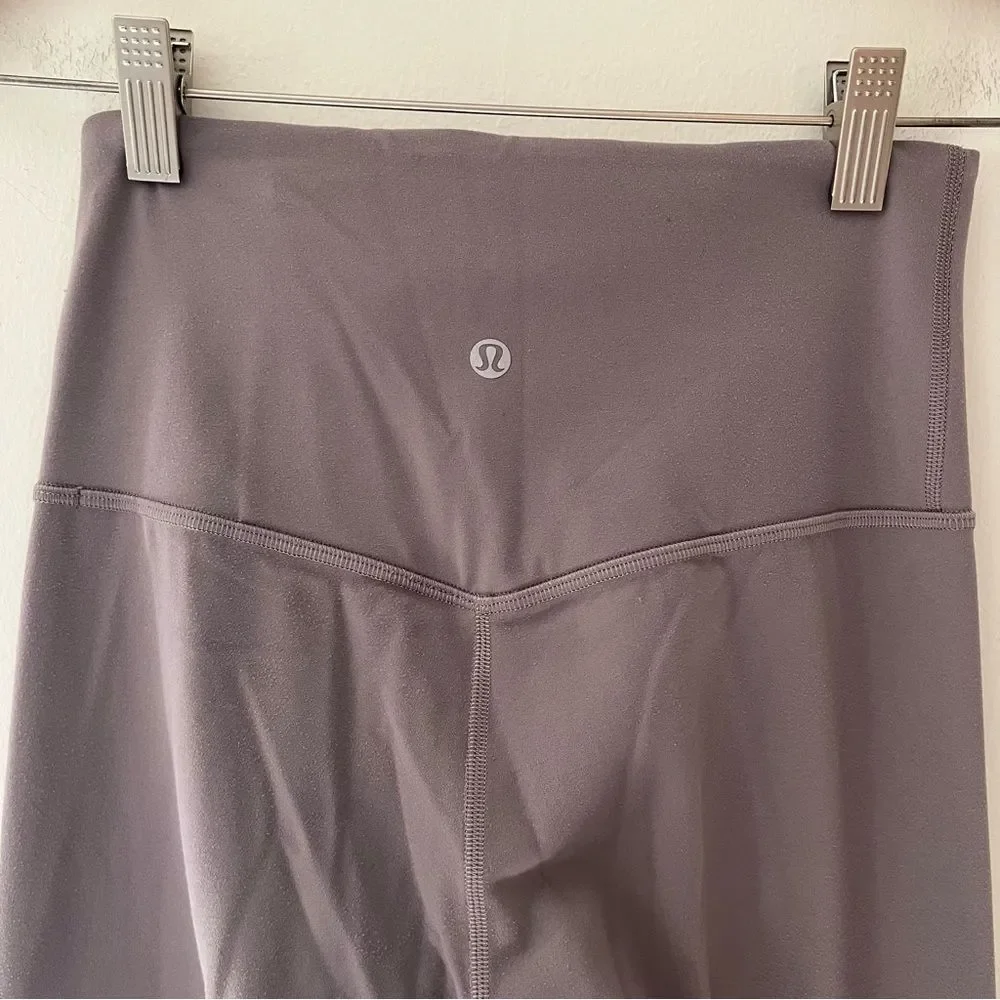Lululemon Align High Rise Twist Front Full Length Size 4 Purple Special Edition